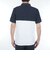 ゴルフウェア カラーブロック 半袖ポロシャツ THMA602-NVY