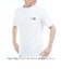 ゴルフウェア メッシュボーダー 半袖モックシャツ THMA603-WHT
