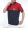 ゴルフウェア カラーブロック 半袖ポロシャツ THMA602-RED