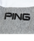 ピン（PING）ゴルフ 消臭 足底パイル ロゴ アンクルソックス 621-6186101-020