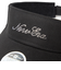 ニューエラ（NEW ERA）帽子 ゴルフ サンバイザー ロングバイザー Rhinestone ラインストーン スクリプトロゴ ブラック 14747114