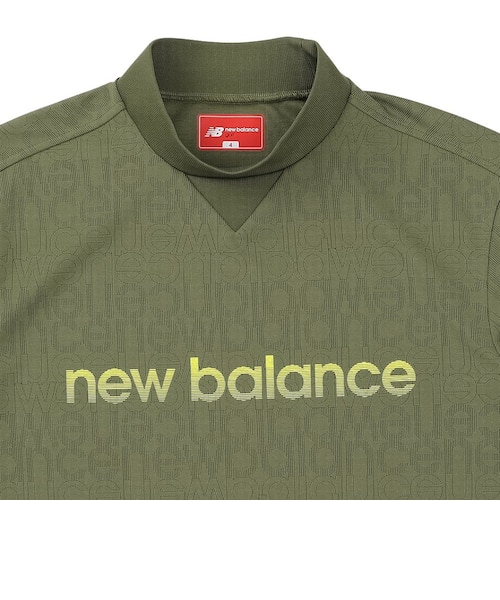 ニューバランス（new balance）ゴルフウェア 半袖 モックネック シャツ