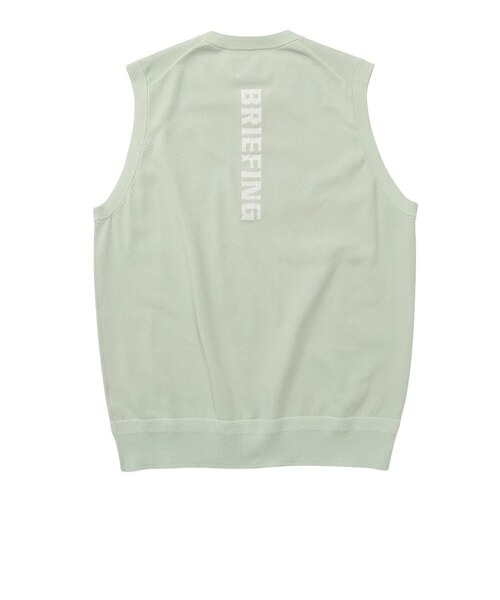 ブリーフィング（BRIEFING）ゴルフウェア クルーネック ニット ベスト