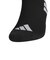 アディダス（adidas）アンクル丈 ツアー 機能ソックス DK357-JZ3022BLK