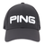 ピン（PING）帽子 カラーコードキャップ HW-U2501 BK 38209