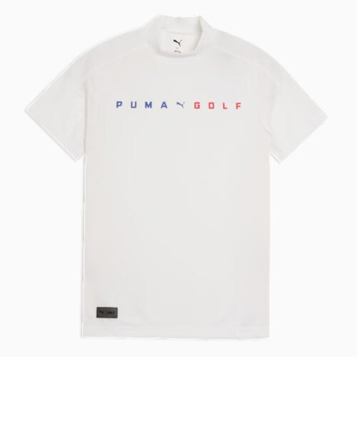プーマ（PUMA）ゴルフ PB ロゴ モックネック 半袖 シャツ 637956-03