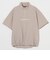 ROSASEN（ROSASEN）モックネック ゴルフ シアサッカー 半袖プルオーバー 044-25344-26SS-052