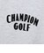 チャンピオン（CHAMPION）ゴルフウェア テックウィーブ テリー ショートスリーブモックネックスウェットシャツ C3-DG002 070