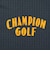 チャンピオン（CHAMPION）ゴルフウェア テックウィーブ テリー ショートスリーブ モックネック スウェットシャツ C3-DG002 370