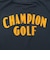 チャンピオン（CHAMPION）ゴルフウェア テックウィーブ テリー ショートスリーブ モックネック スウェットシャツ C3-DG002 370