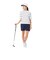 テーラーメイド（TAYLORMADE）モックネック ゴルフ 半袖 リラックスボーダー半袖モック M24247-TL818