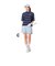 テーラーメイド（TAYLORMADE）モックネック ゴルフ 半袖 リラックスボーダー半袖モック M24250-TL818