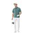 テーラーメイド（TAYLORMADE）ゴルフウェア バーチカルストライプ 半袖ポロシャツ M24047-TL758