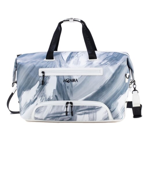 本間ゴルフ（HONMA）ボストンバッグ PRINT BB12631 WHITE