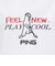 ピン（PING）モックネック ゴルフ SNAPTEX カノコ インレー Mr.PINGプリント 半袖ハイネックカットソー 621-6167401-030