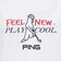 ピン（PING）モックネック ゴルフ SNAPTEX カノコ インレー Mr.PINGプリント 半袖ハイネックカットソー 621-6167401-030