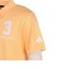 アディダス（adidas）ゴルフウェア フロントストライプス 半袖シャツ OGH91-KM0863 YEL