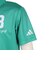 アディダス（adidas）ゴルフウェア 接触冷感 フロントストライプス 半袖シャツ OGH91-KM0862 GRN