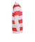 アディダス（adidas）ゴルフウェア ワイドボーダー 半袖ポロシャツ OGH93-KM2216 RED