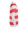 アディダス（adidas）ゴルフウェア ワイドボーダー 半袖ポロシャツ OGH93-KM2216 RED