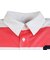 アディダス（adidas）ゴルフウェア ワイドボーダー 半袖ポロシャツ OGH93-KM2216 RED