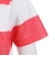 アディダス（adidas）ゴルフウェア ワイドボーダー 半袖ポロシャツ OGH93-KM2216 RED