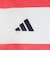 アディダス（adidas）ゴルフウェア ワイドボーダー 半袖ポロシャツ OGH93-KM2216 RED