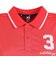 アディダス（adidas）ゴルフウェア アシンメトリーストライプス シャツ OGH90-KM2218 RED