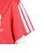 アディダス（adidas）ゴルフウェア アシンメトリーストライプス シャツ OGH90-KM2218 RED