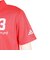 アディダス（adidas）ゴルフウェア フロントストライプス 半袖シャツ OGH91-KM2217 RED