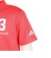 アディダス（adidas）ゴルフウェア フロントストライプス 半袖シャツ OGH91-KM2217 RED