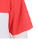 アディダス（adidas）ゴルフウェア 接触冷感 モックネック 半袖 メンズ カラーブロック シャツ OGH94-KM2222 RED