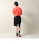 アディダス（adidas）ゴルフウェア 接触冷感 モックネック 半袖 メンズ カラーブロック シャツ OGH94-KM2222 RED