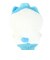 ヘッドカバー フェアウェイウッド用 ニット ハチワレ 2602-CK331 WHBL
