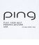 ピン（PING）モックネック ゴルフ テラ鹿の子 半袖ハイネックシャツ 622-6167600-030