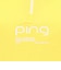 ピン（PING）ゴルフウェア 接触冷感 モックネック  PEサッカー 半袖ハーフジップシャツ 622-6167500-060