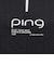 ピン（PING）モックネック ゴルフ PEサッカー 半袖ハーフジップシャツ 622-6167500-010