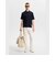 J.LINDEBERG（J.LINDEBERG）ゴルフウェア Simon ストライプ ポロシャツ 077-25345-26SS-098