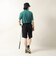 SILVER SCOT（SILVER SCOT）ゴルフウェア 接触冷感 ナイロンメッシュ 半袖モックネックシャツ SS26SST010 GRN