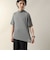 SILVER SCOT（SILVER SCOT）ゴルフウェア 接触冷感 ナイロンメッシュ 半袖モックネックシャツ SS26SST010 GRY