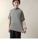 SILVER SCOT（SILVER SCOT）ゴルフウェア 接触冷感 ナイロンメッシュ 半袖モックネックシャツ SS26SST010 GRY