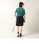 SILVER SCOT（SILVER SCOT）ゴルフウェア接触冷感 ナイロンメッシュ 半袖ポロシャツ SS26SST011 GRN