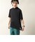 SILVER SCOT（シルバースコット）ゴルフウェア 接触冷感 ナイロンメッシュ 半袖モックネックシャツ SS26SST010 BLK