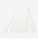 ハーレー（HURLEY）PHANTOM ポリプロピレン コールドメッシュ インナー ユーネック ロングスリーブシャツ WGIW26125P-WHT