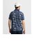 マンシングウエア（MUNSINGWEAR）ゴルフウェア Sunscreen NIR 高通気ミネアポリス総柄半袖ポロシャツ MG6SHS46M NV00