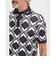 ジェイリンドバーグ（J.LINDEBERG）ゴルフウェア 30Y Tour Tech Striped 半袖ポロシャツ 071-25641-26SS-019