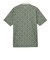 ルコックスポルティフ（lecoqsportif）ゴルフウェア モノグラム柄ワイドシルエット半袖ポロシャツ LG6SHS12M GR00