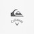 キャロウェイ（CALLAWAY）ゴルフウェア 半袖モックネック QUIKSILVERコラボ バックロゴ C26134132-1030