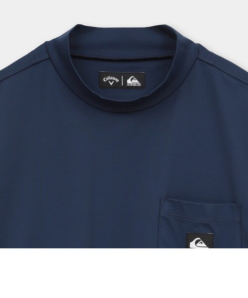 キャロウェイ（CALLAWAY）ゴルフウェア 半袖モックネック QUIKSILVER