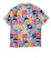 ニューエラ（NEW ERA）モックネック ゴルフ 半袖 ミッドネック Tシャツ アーカイブロゴ オールオーバー 15124824